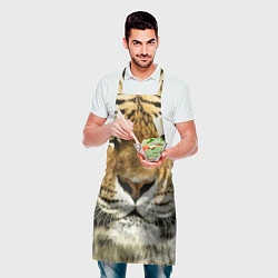 Фартук кулинарный Амурский тигр, цвет: 3D-принт — фото 2