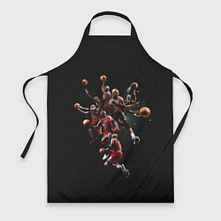 Фартук кулинарный Michael Jordan Style, цвет: 3D-принт