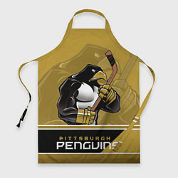 Фартук кулинарный Pittsburgh Penguins, цвет: 3D-принт