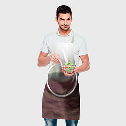 Фартук кулинарный Круг, цвет: 3D-принт — фото 2