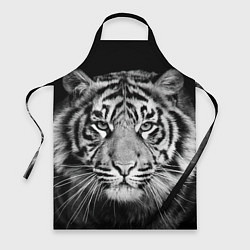 Фартук кулинарный Мордочка тигра, цвет: 3D-принт