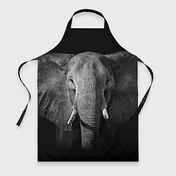 Фартук кулинарный Взгляд слона, цвет: 3D-принт