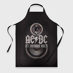 Фартук кулинарный AC/DC: Let there be rock, цвет: 3D-принт