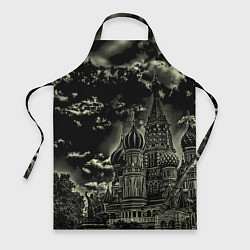 Фартук кулинарный Dark Kremlin, цвет: 3D-принт