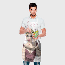 Фартук кулинарный ПОП-АРТ, цвет: 3D-принт — фото 2