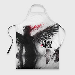Фартук кулинарный Dead by April: Black angel, цвет: 3D-принт