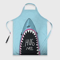 Фартук кулинарный Shark: Hug me, цвет: 3D-принт