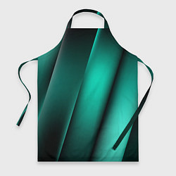 Фартук кулинарный Emerald lines, цвет: 3D-принт