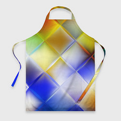 Фартук кулинарный Colorful squares, цвет: 3D-принт