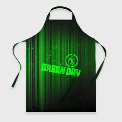 Фартук кулинарный Green Day лучи, цвет: 3D-принт