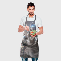 Фартук кулинарный Titanfall, цвет: 3D-принт — фото 2