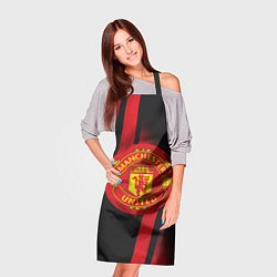 Фартук кулинарный FC Manchester United: Storm, цвет: 3D-принт — фото 2