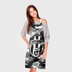 Фартук кулинарный FC Juventus: Camouflage, цвет: 3D-принт — фото 2