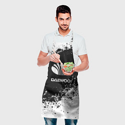Фартук кулинарный Daewoo: Black Spray, цвет: 3D-принт — фото 2