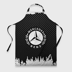 Фартук кулинарный Mercedes-Benz: Black Side, цвет: 3D-принт