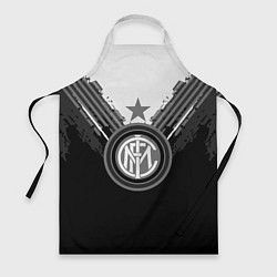 Фартук кулинарный FC Inter: Black Style, цвет: 3D-принт