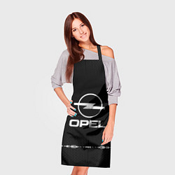 Фартук кулинарный Opel: Black Abstract, цвет: 3D-принт — фото 2