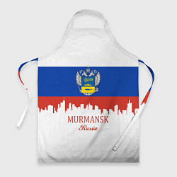 Фартук кулинарный Murmansk: Russia, цвет: 3D-принт