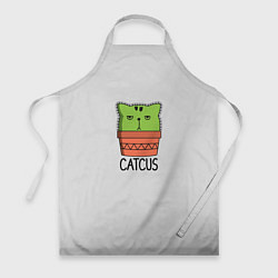 Фартук кулинарный Cactus Catcus, цвет: 3D-принт