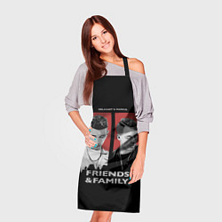 Фартук кулинарный Markul: Friends & Family, цвет: 3D-принт — фото 2