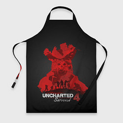 Фартук кулинарный Uncharted 4: Survival, цвет: 3D-принт