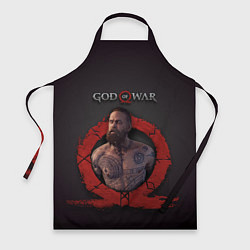 Фартук кулинарный God of War: Baldur, цвет: 3D-принт