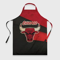 Фартук кулинарный Chicago Bulls: Old Style, цвет: 3D-принт