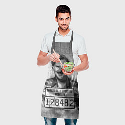 Фартук кулинарный Пабло Эскобар, цвет: 3D-принт — фото 2