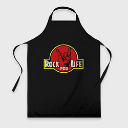 Фартук кулинарный Rock for Life, цвет: 3D-принт
