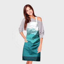 Фартук кулинарный Stay dry & Stay alive, цвет: 3D-принт — фото 2