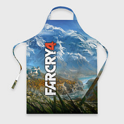 Фартук кулинарный Far Cry 4: Ice Mountains, цвет: 3D-принт