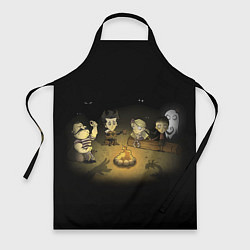 Фартук кулинарный Don’t Starve campfire, цвет: 3D-принт