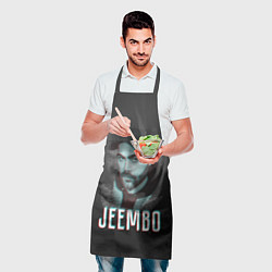 Фартук кулинарный Jeembo glitch, цвет: 3D-принт — фото 2