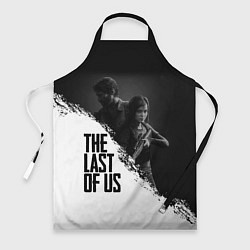 Фартук кулинарный The Last of Us: White & Black, цвет: 3D-принт