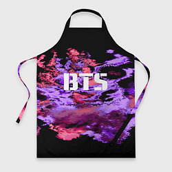 Фартук кулинарный BTS: Black & Pink, цвет: 3D-принт