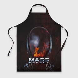 Фартук кулинарный Mass Effect, цвет: 3D-принт