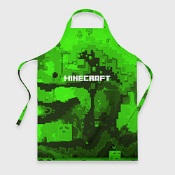 Фартук кулинарный Minecraft: Green World, цвет: 3D-принт