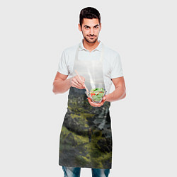 Фартук кулинарный Death Stranding: Green World, цвет: 3D-принт — фото 2