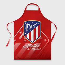 Фартук кулинарный ФК Атлетико Мадрид, цвет: 3D-принт
