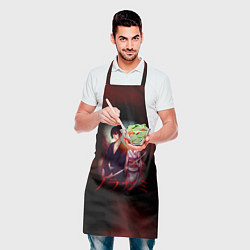 Фартук кулинарный Бездомный Бог, цвет: 3D-принт — фото 2