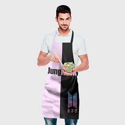 Фартук кулинарный BTS Jung Kook, цвет: 3D-принт — фото 2