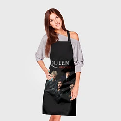 Фартук кулинарный Queen: Greatests Hits, цвет: 3D-принт — фото 2