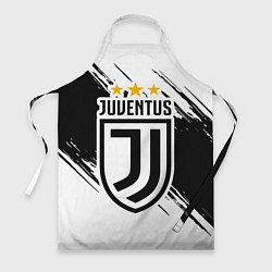 Фартук кулинарный Juventus: 3 Stars, цвет: 3D-принт