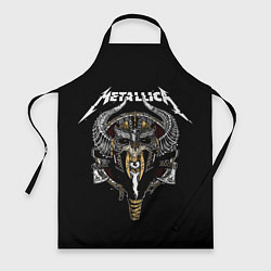 Фартук кулинарный Metallica: Hard Metal, цвет: 3D-принт