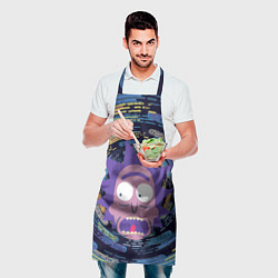 Фартук кулинарный Screaming Rick, цвет: 3D-принт — фото 2