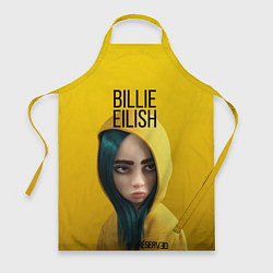 Фартук кулинарный BILLIE EILISH: Yellow Girl, цвет: 3D-принт