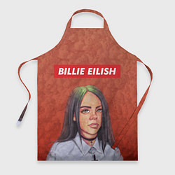 Фартук кулинарный Billie Eilish, цвет: 3D-принт