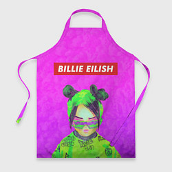 Фартук кулинарный Billie Eilish, цвет: 3D-принт