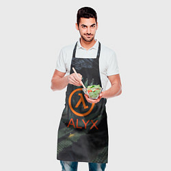 Фартук кулинарный Half-life 2 ALYX, цвет: 3D-принт — фото 2