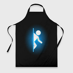 Фартук кулинарный Portal, цвет: 3D-принт